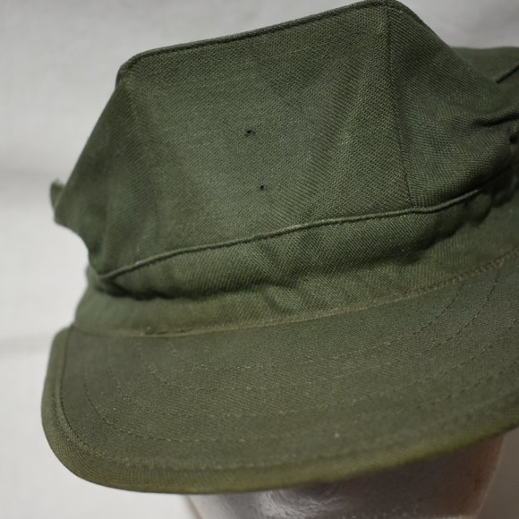 medium Military cap sateen OG-107 olive drab - Picture 3 of 6